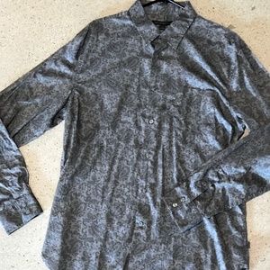 John Varvatos Star USA NWT Paisley Long Sleeve